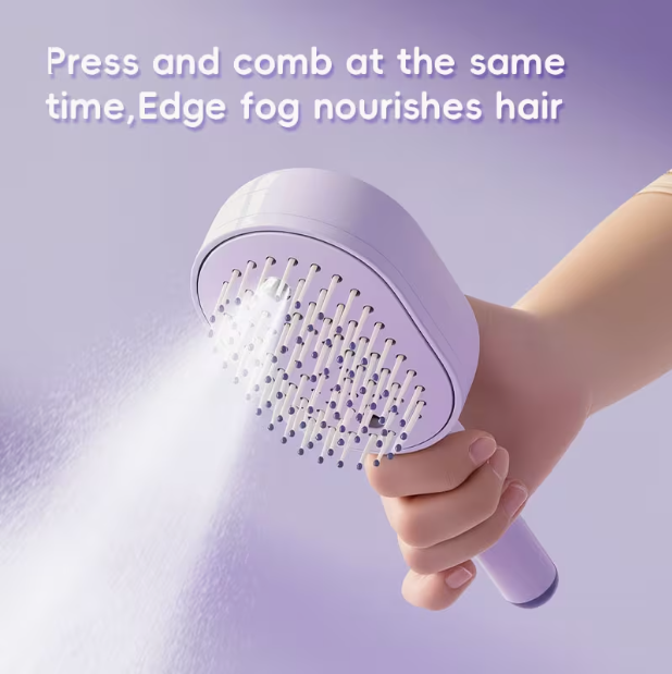 WATER SPRAY HAIRBRUSH